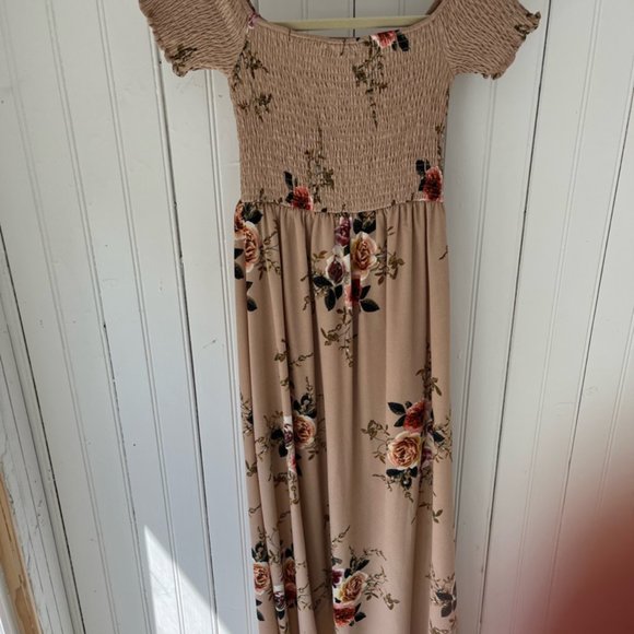 Mura Boutique Home Time Beige dress - Picture 3 of 4